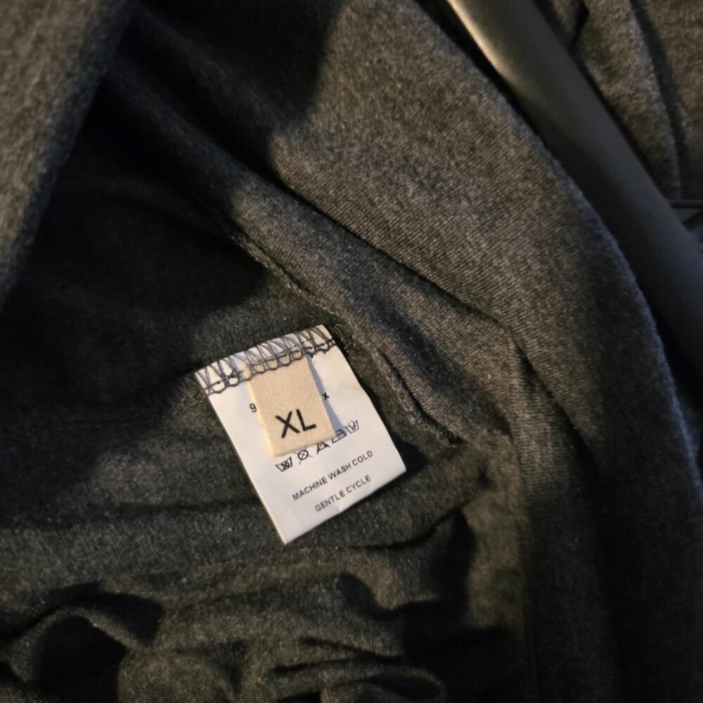 Euc Basic Blousey Gray Sweatpants - image 2